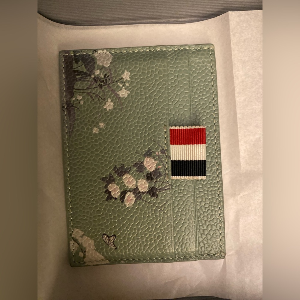 Thom Browne Blossom card holder